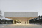Sonderpreis: Besucherzentrum der Bundesschule Bernau | Architektur: Steimle Architekten BDA, Stuttgart, für Steimle Architekten: Grubert Verhülsdonk Architekten PartG mbH, Berlin | Tragwerk: wh-p Ingenieure, Berlin | Technische Ausstattung: IGV-Ingenieure GmbH, Korntal | Bauherrin: Stadt Bernau bei Berlin | Foto: © Brigida González