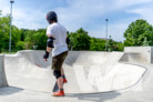 Architekturpreis: Skateanlage Parkallee | Architekt: GFSL gruen fuer stadt + leben landschaftsarchitektur eG, Leipzig | Bauherr: Stadt Leipzig, Amt für Stadtgrün und Gewässer | Foto: © Thomas Nowotka, Leipzig