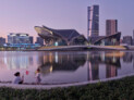 Zhuhai Jinwan Civic Art Centre, China | Zaha Hadid Architects | Photo: © Virgile Simon Bertrand