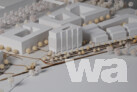 Städtebauliche Ideenteile | 3. Preis: Baurconsult Architekten Ingenieure, Haßfurt | Modellfoto: © BÄUMLE Architekten I Stadtplaner, Darmstadt