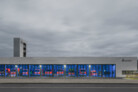 Neubau Feuerwehr und Bauhof-Metzingen - Ansicht West | © Henrik Schipper
