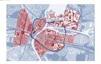 Fachsparte Städtebau | Schinkelpreis Städtebau: Experimentier Quartiere | © Nora Hippe, Selina Reinhardt, Lena Spengler (HTWG Konstanz)