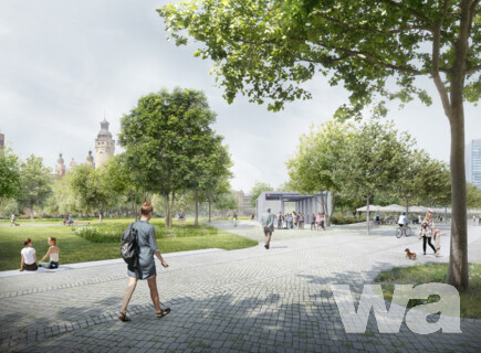 Freiflächengestaltung „Wilhelm-Leuschner-Platz“