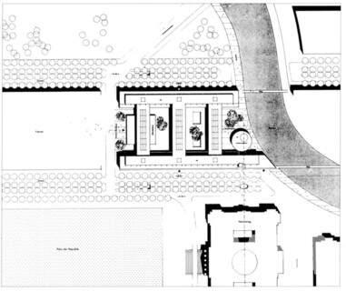 Paul-Löbe-Haus (Wettbewerbstitel: Deutscher Bundestag Alsenblock) | © 2. Preis K + P Architekten und Stadtplaner GmbH, München