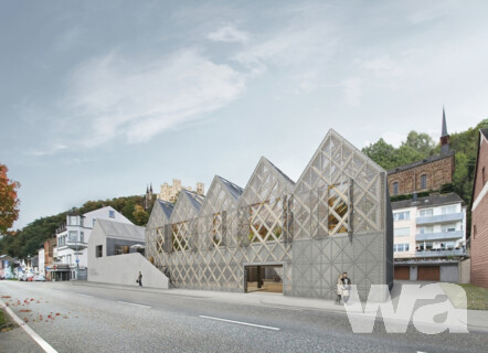BUGA 2029 - Erweiterung Infrastrukturgebäude Schloss Stolzenfels