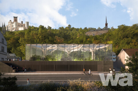BUGA 2029 - Erweiterung Infrastrukturgebäude Schloss Stolzenfels