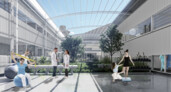 3. Preis: Recycled Building Hospital | © Tomás Renzulli, University of Buenos Aires (Argentinien)