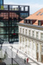 Campusplaza, Blick auf die Rückseite der Rhenania Villa | © HGEsch