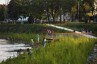 Neue Grünanlage am Fluss Somes | © Cluj-Napoca Municipality