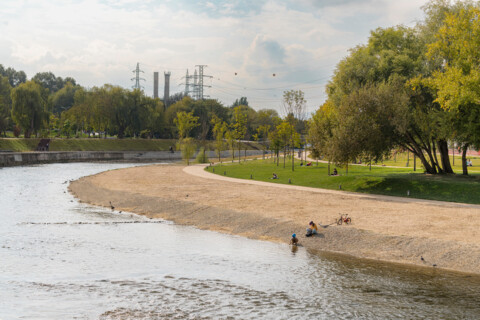 Neue Grünanlage am Fluss Somes | © Imagen Subliminal (Miguel de Guzmán + Rocío Romero)