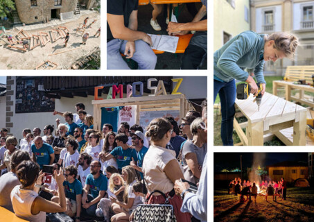 Camposaz – Wood self-construction workshop – Open Call | Image: © Camposaz