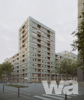 WA 4 Wohnungsneubau mit Haus für Kinder und Tiefgarage und Freianlagen