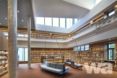 Technikumplatz 1a / Einrichtung Stadtbibliothek | © Robert Gommlich, Dresden
