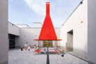 Enrico Molteni Architecture, Inclusive education center in Parma, Italy. Photomontage on Photo by Marco Cappelletti, courtesy of Enrico Molteni Architecture