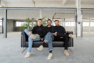 Die Gründer von Voltfang. V.l.n.r.: Roman Alberti, Afshin Doostdar, David Oudsandji. Copyright: Voltfang
