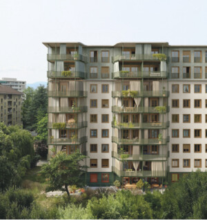 Surélévation et réaménagements des espaces extérieurs immeubles Miléant-Borges