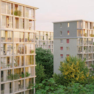Surélévation et réaménagements des espaces extérieurs immeubles Miléant-Borges
