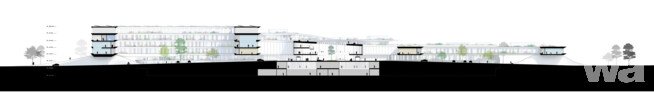 Schnitt | © BIG Bjarke Ingels Group