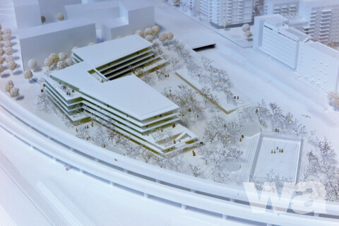 Neubau des Bildungscampus Hausfeld Nord in Wien 22