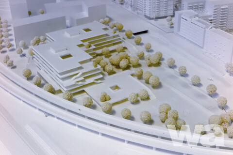 Neubau des Bildungscampus Hausfeld Nord in Wien 22