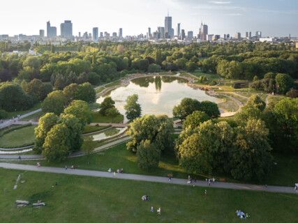 Revitalisierung des Pole Mokotowskie Park / Rewitalizację Parku Pole Mokotowskie | © WXCA - A. Borun, T. Wieteska