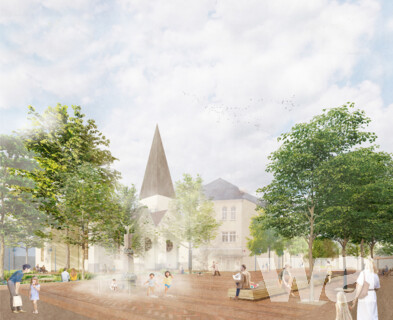 Umgestaltung Marktplatz – Bergstraße – Lange Straße