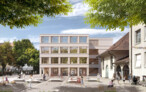 5. Rang / 5. Preis: Büro B Architekten AG, Bern | David Bosshard Landschaftsarchitekten AG, Bern | Timbatec Holzbauingenieure Schweiz AG, Bern | SMT ingenieure + planer, Bern | eicher + pauli, Bern | Hautle Anderegg + Partner AG, Ostermundigen