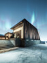 Iceland Ski Snow Cabin
