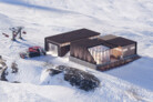 Iceland Ski Snow Cabin