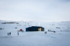 Iceland Ski Snow Cabin