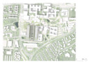 Zuschlag: HENN, Berlin | Lageplan, Original-Maßstab 1:500 © HENN