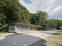 Nominierung „Junge Architekten (U45)“: Eingangsgebäude LWL – Freilichtmuseum Hagen | Schnoklake Betz Dömer Architekten (Entwurf: Klaus Dömer / Claudia Lüling) | Foto: Caspar Sessler