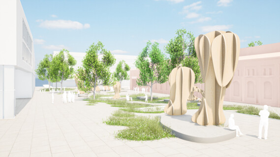 Kunst-Wettbewerb für den Museumsplatz im Quartier G