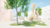 1. Preis / Gewinner: J. MAYER H. and Partners, Architects mbB, Berlin | Perspektive © J. MAYER H.