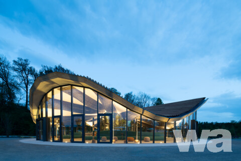Hybrid-Flachs Pavillon für die Landesgartenschau 2024 | © ICD/ITKE/IntCDC University of Stuttgart
