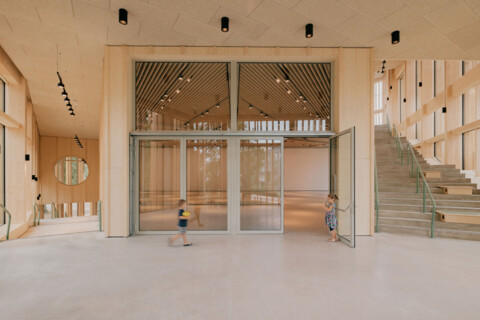 Neubau „KinderKunstLabor St. Pölten“ und Parkgestaltung | © Patrick Johannsen Fotografie