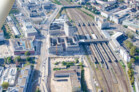 Bahnstadt Heidelberg – Baufelder B1 und B2 - Luftaufnahme September 2024 | © wa wettbewerbe aktuell
