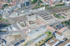 Bahnstadt Heidelberg – Baufelder B1 und B2 - Luftaufnahme September 2024 | © wa wettbewerbe aktuell