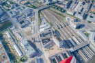 Bahnstadt Heidelberg – Baufelder B1 und B2 - Luftaufnahme September 2024 | © wa wettbewerbe aktuell