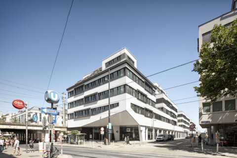 Holzhybrid-Bürohaus „Grand Central“