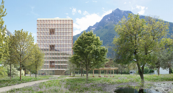 Neubau Campus HES-SO Valais-Wallis, PH-VS und Stiftung HF Gesundheit