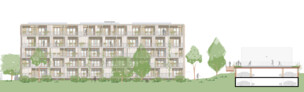 1. Preis Maisch Wolf Architekten, München | nowak + abootalebi Landschaftsarchitektur, München 