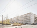 Auszeichnung: Quartier 8 Gartenstadt Drewitz, Potsdam | Architekten: KOPPERROTH mit KONTEKTUM, BBZ Landschaftsarchitektur | Bauherr: WG „Karl Marx“ Potsdam eG | Foto: © Schnepp Renou, Berlin
