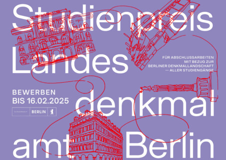 Studienpreis Landesdenkmalamt Berlin 2025 | Bild: © Landesdenkmalamt Berlin
