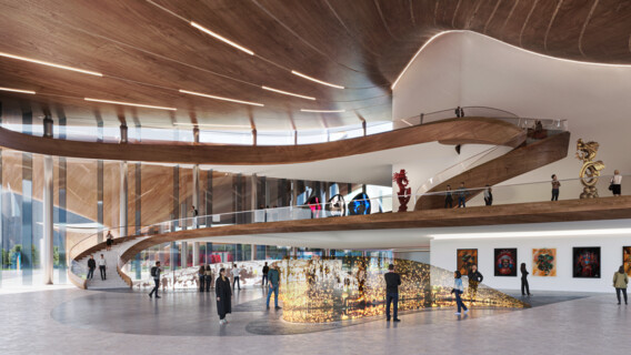 Zhejiang Shaoxing Shangyu District Cao’e River Culture and Art Centre
