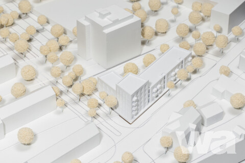 Quartierseingang Wohnquartier Grüne Mitte Ebertal