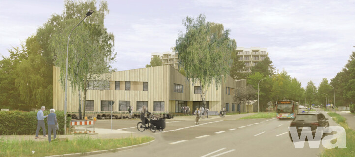 Neubau der Familien-Kiste Eulenspiegelweg Kindertagesstätte und Familienzentrum