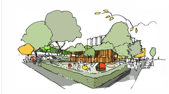 Neubau der Familien-Kiste Eulenspiegelweg Kindertagesstätte und Familienzentrum