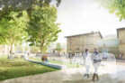 2. Preis: faktorgruen Landschaftsarchitekten, Freiburg | Thomas Schüler Architekten Stadtplaner, Düsseldorf | Visualisierung: Link 3D, Matthias Link