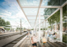 Anerkennung: A24 Landschaft Landschaftsarchitektur GmbH, Berlin | KRP Architektur, Berlin | Machleidt Städtebau+Stadtplanung GmbH, Berlin | Visualisierung: A. Calitz Visual, Adrian Calitz